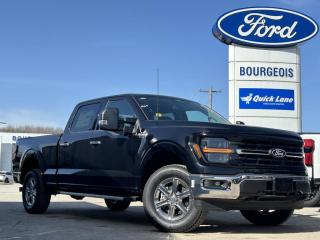<b>Tow Package, 18 inch Chrome-Like PVD Wheels, Spray-In Bed Liner!</b><br> <br> <br> <br>  The Ford F-Series is the best-selling vehicle in Canada for a reason. Its simply the most trusted pickup for getting the job done. <br> <br>Just as you mould, strengthen and adapt to fit your lifestyle, the truck you own should do the same. The Ford F-150 puts productivity, practicality and reliability at the forefront, with a host of convenience and tech features as well as rock-solid build quality, ensuring that all of your day-to-day activities are a breeze. Theres one for the working warrior, the long hauler and the fanatic. No matter who you are and what you do with your truck, F-150 doesnt miss.<br> <br> This agate black Crew Cab 4X4 pickup   has a 10 speed automatic transmission and is powered by a  400HP 5.0L 8 Cylinder Engine.<br> <br> Our F-150s trim level is XLT. This XLT trim steps things up with running boards, dual-zone climate control and a 360 camera system, along with great standard features such as class IV tow equipment with trailer sway control, remote keyless entry, cargo box lighting, and a 12-inch infotainment screen powered by SYNC 4 featuring voice-activated navigation, SiriusXM satellite radio, Apple CarPlay, Android Auto and FordPass Connect 5G internet hotspot. Safety features also include blind spot detection, lane keep assist with lane departure warning, front and rear collision mitigation and automatic emergency braking. This vehicle has been upgraded with the following features: Tow Package, 18 Inch Chrome-like Pvd Wheels, Spray-in Bed Liner. <br><br> View the original window sticker for this vehicle with this url <b><a href=http://www.windowsticker.forddirect.com/windowsticker.pdf?vin=1FTFW3L54RKD34924 target=_blank>http://www.windowsticker.forddirect.com/windowsticker.pdf?vin=1FTFW3L54RKD34924</a></b>.<br> <br>To apply right now for financing use this link : <a href=https://www.bourgeoismotors.com/credit-application/ target=_blank>https://www.bourgeoismotors.com/credit-application/</a><br><br> <br/> 0% financing for 60 months. 2.99% financing for 84 months.  Incentives expire 2024-04-30.  See dealer for details. <br> <br>Discount on vehicle represents the Cash Purchase discount applicable and is inclusive of all non-stackable and stackable cash purchase discounts from Ford of Canada and Bourgeois Motors Ford and is offered in lieu of sub-vented lease or finance rates. To get details on current discounts applicable to this and other vehicles in our inventory for Lease and Finance customer, see a member of our team. </br></br>Discover a pressure-free buying experience at Bourgeois Motors Ford in Midland, Ontario, where integrity and family values drive our 78-year legacy. As a trusted, family-owned and operated dealership, we prioritize your comfort and satisfaction above all else. Our no pressure showroom is lead by a team who is passionate about understanding your needs and preferences. Located on the shores of Georgian Bay, our dealership offers more than just vehiclesits an experience rooted in community, trust and transparency. Trust us to provide personalized service, a diverse range of quality new Ford vehicles, and a seamless journey to finding your perfect car. Join our family at Bourgeois Motors Ford and let us redefine the way you shop for your next vehicle.<br> Come by and check out our fleet of 80+ used cars and trucks and 210+ new cars and trucks for sale in Midland.  o~o