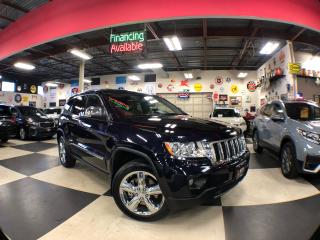 Used 2011 Jeep Grand Cherokee OVERLAND 4WD LEATHER PANO/ROOF NAVI B/SPOT CAMERA for sale in North York, ON