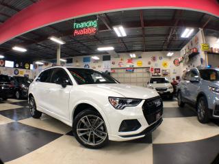 Used 2021 Audi Q3 KOMFORT AWD B/SPOT LEATHER SUNROOF B/CAM for sale in North York, ON