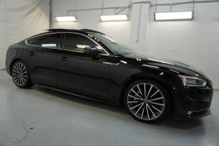 Used 2019 Audi A5 S-LINE SPORTBACK AWD CERTIFIED *1 OWNER*ACCIDENT FREE* NAVI CAMERA SUNROOF HEATED LEATHER for sale in Milton, ON