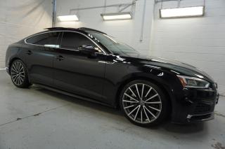 Used 2019 Audi A5 S-LINE SPORTBACK AWD CERTIFIED *1 OWNER*ACCIDENT FREE* NAVI CAMERA SUNROOF HEATED LEATHER for sale in Milton, ON