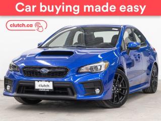 Used 2020 Subaru WRX Sport-Tech AWD  w/ Apple CarPlay & Android Auto, Rearview Cam, A/C for sale in Toronto, ON
