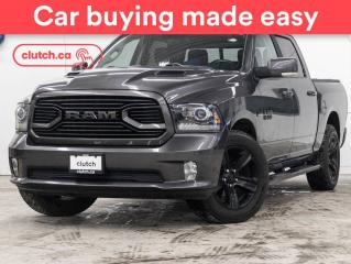 Used 2018 RAM 1500 Sport Crew Cab 4X4 w/ Uconnect 4C, Apple CarPlay & Android, Dual Zone A/C for sale in Toronto, ON