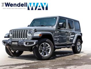 Used 2020 Jeep Wrangler Unlimited Unlimited Sahara Nav / Safety Group for sale in Kitchener, ON