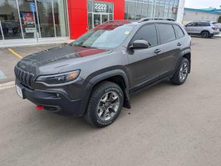 <span>2019 Jeep Cherokee Trailhawk - Adventure-Ready SUV, Excellent Condition, Low Mileage!</span>




<span>Conquer any terrain with confidence in this 2019 Jeep Cherokee Trailhawk. Designed for off-road enthusiasts and urban explorers alike, this Trailhawk edition combines rugged capability with refined comfort for an unparalleled driving experience.</span>




<ul>
<li><strong>Exterior:</strong> Trailhawk-specific styling, aggressive front fascia, red tow hooks, all-terrain tires, skid plates.</li>
<li><strong>Interior:</strong> Premium cloth/leather-trimmed seats with red stitching, heated front seats, dual-zone automatic climate control, Uconnect infotainment system with touchscreen display.</li>
<li><strong>Technology:</strong> Jeep Active Drive Lock 4x4 system, Selec-Terrain traction management system, rearview camera, blind-spot monitoring, rear cross-traffic alert.</li>
<li><strong>Performance:</strong> 3.2-liter Pentastar V6 engine, nine-speed automatic transmission, Trail Rated capability, enhanced off-road suspension.</li>
<li><strong>Safety:</strong> Forward collision warning, automatic emergency braking, adaptive cruise control, lane departure warning.</li>
</ul>



No Credit? Bad Credit? No Problem! Our experienced credit specialists can get you approved! No payments for 100 Days on approved credit. Forman Auto Centre specializes in quality used vehicles from all makes, as well as Certified Used vehicles from Honda and Mazda. We offer lots of financing options to get you the vehicle you want with the payment you need! TEXT: 204-809-3822 or Call 1-800-675-8367, click or visit us in person for your next vehicle! All Forman Auto Centre used vehicles include a no charge 30-day/2000km warranty!

Checkout our Google Reviews: https://www.google.com/search?gsssp=eJzj4tZP1zcsyUmOL7PIM2C0UjWoMDVKNbdMNEgySUw2NDExMbcyqDAzNjcyTU1LTUxJtjBKMUv04knLL8pNzFPIyM9LSQQAe4UT1g&q=forman+honda&rlz=1C1GCEAenCA924CA924&oq=forman+&aqs=chrome.2.69i59j46i20i175i199i263j46i39i175i199j69i60l4j69i61.3541j0j7&sourceid=chrome&ie=UTF-8#lrd=0x52e79a0b4ac14447:0x63725efeadc82d6a,1,,,