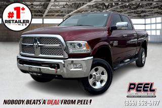 2017 Ram 2500 Laramie Power Wagon Crew Cab 4X4 | 6.4L Hemi V8 | LOADED | 6 Passenger | Heated & Ventilated Leather Seats | Heated Steering Wheel | Remote Start | Sunroof | Power Memory Driver Seat | 4.10 Rear Axle Ratio | Uconnect 8.4" Touchscreen | 9 Alpine Speakers w/ Subwoofer | Front Electric Winch 

Prepare to conquer any terrain with the rugged yet refined 2017 Ram 2500 Laramie Power Wagon Crew Cab 4X4. Loaded with premium features and built for adventure, this powerhouse truck stands out from the crowd. Equipped with a formidable 6.4L Hemi V8 engine, it delivers unmatched performance and towing capability. Step inside the luxurious cabin and experience comfort at its finest with heated and ventilated leather seats, complemented by a heated steering wheel for those chilly mornings. With a spacious 6-passenger configuration, everyone can join in on the journey. Take command with the convenience of remote start and the versatility of a power sunroof, while the power memory driver seat ensures your perfect driving position every time. Stay connected and entertained with the Uconnect 8.4" touchscreen infotainment system, featuring navigation and a premium 9-speaker Alpine sound system with subwoofer. Dont miss your chance to experience the ultimate combination of power, luxury, and capability with the 2017 Ram 2500 Laramie Power Wagon.
______________________________________________________

We have a fantastic selection of freshly traded vehicles ready for anyone looking to SAVE BIG $$$!!! Over 7 acres and 1000 New & Used vehicles in inventory!

WE TAKE ALL TRADES & CREDIT. WE SHIP ANYWHERE IN CANADA! OUR TEAM IS READY TO SERVE YOU 7 DAYS! COME SEE WHY NOBODY BEATS A DEAL FROM PEEL! Your Source for ALL make and models used cars and trucks
______________________________________________________

*FREE CarFax (click the link above to check it out at no cost to you!)*

*FULLY CERTIFIED! (Have you seen some of these other dealers stating in their advertisements that certification is an additional fee? NOT HERE! Our certification is already included in our low sale prices to save you more!)

______________________________________________________

Have you followed us on YouTube, Instagram and TikTok yet? We have Monthly giveaways to Subscribers!

Serving, Toronto, Mississauga, Oakville, Hamilton, Niagara, Kingston, Oshawa, Ajax, Markham, Brampton, Barrie, Vaughan, Parry Sound, Sudbury, Sault Ste. Marie and Northern Ontario! We have nearly 1000 new and used vehicles available to choose from.

Peel Chrysler in Mississauga, Ontario serves and delivers to buyers from all corners of Ontario and Canada including Toronto, Oakville, North York, Richmond Hill, Ajax, Hamilton, Niagara Falls, Brampton, Thornhill, Scarborough, Vaughan, London, Windsor, Cambridge, Kitchener, Waterloo, Brantford, Sarnia, Pickering, Huntsville, Milton, Woodbridge, Maple, Aurora, Newmarket, Orangeville, Georgetown, Stouffville, Markham, North Bay, Sudbury, Barrie, Sault Ste. Marie, Parry Sound, Bracebridge, Gravenhurst, Oshawa, Ajax, Kingston, Innisfil and surrounding areas. On our website www.peelchrysler.com, you will find a vast selection of new vehicles including the new and used Ram 1500, 2500 and 3500. Chrysler Grand Caravan, Chrysler Pacifica, Jeep Cherokee, Wrangler and more. All vehicles are priced to sell. We deliver throughout Canada. website or call us 1-866-652-6197. 

All advertised prices are for cash sale only. Optional Finance and Lease terms are available. A Loan Processing Fee of $499 may apply to facilitate selected Finance or Lease options. If opting to trade an encumbered vehicle towards a purchase and require Peel Chrysler to facilitate a lien payout on your behalf, a Lien Payout Fee of $299 may apply. Contact us for details. Peel Chrysler Pre-Owned Vehicles come standard with only one key.