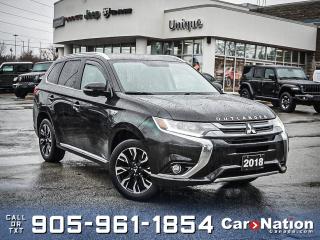 Used 2018 Mitsubishi Outlander Phev SE S-AWC| LEATHER-TRIMMED SEATS| HEATED SEATS| for sale in Burlington, ON