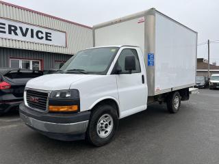 Express Cutaway box truck w/ slide out ramp, rear step, backup camera, automatic headlights, air conditioning, AC outlet, power locks, AM/FM/AUX player, traction control and more!! This vehicle just landed and is awaiting a full detail and photo shoot. Contact us and book your road test today!