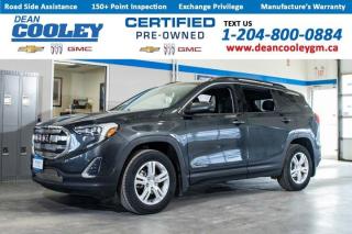 Heated Seats, Backup Camera, Bluetooth, Cruise Control, Power Liftgate, 1.6L Turbo Diesel Engine, 6-Speed Automatic TransmissionHey there! Im Stella, your stylish and dependable 2018 GMC Terrain SLE, and I am beyond excited to meet my next adventure buddy here at Dean Cooley GM! Picture me as your trusty sidekick, blending elegance with a hint of thrill to make every journey unforgettable.Thanks to Dean Cooleys meticulous service team, Ive been given the royal treatment right here at the dealership, ensuring Im in top-notch condition for our upcoming escapades. Theyve pampered me with a Manitoba Safety Inspection and a Certified Pre-Owned Inspection, guaranteeing I meet the highest standards of safety and quality. Plus, theyve freshened me up with a new oil and filter change, a new cabin air filter, and a new engine air filter, leaving me purring with excitement.Now, lets dive into what makes me so special. First things first---Im accident-free, so you can trust me to keep you safe and sound on our adventures together. And with my all-wheel drive (AWD) capabilities, theres no terrain or weather condition we cant conquer. Im ready to tackle whatever the road throws our way with confidence and grace.Underneath my sleek exterior lies a powerful yet efficient 1.6L Turbo Diesel Engine paired with a silky-smooth 6-speed automatic transmission. Together, well glide through the streets with ease, making every drive a breeze.But wait, theres more! Im packed with convenient features to make our time together even more enjoyable. From cruise control for those long stretches of highway to remote start to warm me up on chilly mornings, Ive got you covered. And lets not forget about my power liftgate, backup camera, and Bluetooth connection---making parking, reversing, and staying connected on the go effortless.And when it comes to comfort, Ive got that covered too. With my heated front seats and dual climate control, youll stay cozy and content no matter the weather outside.So, what do you say? Are you ready to embark on our next great adventure together? Im eagerly awaiting the chance to hit the road with you right here at Dean Cooley GM and create memories that will last a lifetime. Lets make it happen!Dean Cooley GM has been serving the Parkland area since 1995, and we are proud to have contributed to the areas automotive needs for almost three decades. Specializing in Chevrolet, Buick, and GMC vehicles, along with certified pre-owned options, we take pride in matching you with the perfect vehicle to suit your needs. Our in-house financial experts are dedicated to simplifying the financing and leasing process, offering personalized solutions. At the heart of our operation lies our service department, complete with a cutting-edge collision and glass center. Here, we service all makes and models with meticulous precision and care. Complementing our service repertoire is our comprehensive parts department, stocked with essential parts, accessories, and tires -- all conveniently located under one roof. Visit us today at 1600 Main Street S. in Dauphin and experience a new standard in the automotive industry. Dealer permit #1693.