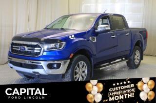 Used 2020 Ford Ranger Lariat SuperCrew **One Owner, Local Trade, 2.3L, Leather, Navigation, Heated Seats** for sale in Regina, SK