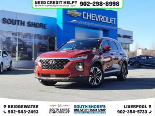 Recent Arrival! Scarlet Red 2019 Hyundai Santa Fe Ultimate 2.0 AWD 8-Speed Automatic with SHIFTRONIC 2.5L I4 DGI Turbocharged DOHC 16V ULEV II 235hp Clean Car Fax, AWD, Black Leather, 12 Speakers, ABS brakes, Air Conditioning, Alloy wheels, Automatic temperature control, Brake assist, Compass, Delay-off headlights, Driver door bin, Electronic Stability Control, Emergency communication system: BlueLink, Exterior Parking Camera Rear, Front Bucket Seats, Front dual zone A/C, Front fog lights, Garage door transmitter: HomeLink, Heads-Up Display, Heated door mirrors, Heated front seats, Heated rear seats, Illuminated entry, Knee airbag, Navigation System, Outside temperature display, Overhead console, Power door mirrors, Power driver seat, Power Liftgate, Power moonroof, Power steering, Power windows, Rear Parking Sensors, Rear window defroster, Security system, Speed control, Speed-sensing steering, Speed-Sensitive Wipers, Telescoping steering wheel, Traction control, Trip computer, Turn signal indicator mirrors, Variably intermittent wipers, Ventilated front seats.