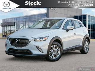 Odometer is 4767 kilometers below market average!Ceramic Silver Metallic 2018 Mazda CX-3 GS AWD6-Speed AutomaticSKYACTIV®-G 2.0L 4-Cylinder DOHC 16V**STEELE AUTO GROUP CERTIFIED**, **EXTENDED WARRANTIES & PROTECTIONS AVAILABLE**, **FAIR MARKET PRICING**, **FRESH OIL CHANGE**, **FRESH 2 YEAR MVI**, **NEW CABIN AIR FILTER**, **NEW ENGINE AIR FILTER**, **NEW TIRES**, **NEW FRONT BRAKE PADS & ROTORS**, **NEW REAR BRAKE PADS & ROTORS**, **NEW WIPER BLADES**, **FRESH ALIGNMENT CHECK**, **NEW VEHICLE BATTERY**, **NEW DRIVE BELT**, 16 Alloy Wheels, 4-Wheel Disc Brakes, Air Conditioning, Automatic temperature control, Exterior Parking Camera Rear, Fully automatic headlights, Heated door mirrors, Heated Front Bucket Seats, Heated steering wheel, Premium Grade Cloth Upholstery, Radio: AM/FM/HD CD Player w/MP3 Capability, Rain sensing wipers, Remote keyless entry, Speed control, Split folding rear seat, Telescoping steering wheel.Why Buy From Us? - Fair Market Pricing - No Pressure Environment - State Of the Art Facility - Certified Technicians.If you are in the market for a quality used car, used truck or used minivan please take a moment and search our collective inventory located at our dealerships. Our goal is to deliver the best possible service to you. We are united by one passion: To help you find the vehicle that is right for you, and for wherever the roads you travel take you. Simply put, we work hard to earn your trust, and even harder to keep it, always going the extra mile to serve you. See why our customers say that, when it comes to choosing a vehicle, the Steele Auto Group makes it easy!.