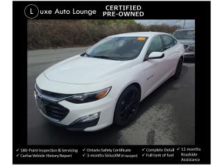 <p>Check out this well-equipped 2022 Chevrolet Malibu LT!! Low km, black package with gloss black wheels, heated seats, power driver seat, bluetooth hands-free, Apple Carplay, SiriusXM satellite radio, remote start, this one has it all!!!</p><p><span style=font-size: 16px; caret-color: #333333; color: #333333; font-family: Work Sans, sans-serif; white-space: pre-wrap; -webkit-text-size-adjust: 100%; background-color: #ffffff;>This vehicle comes Luxe certified pre-owned, which includes: 180-point inspection & servicing, oil lube and filter change, minimum 50% material remaining on tires and brakes, Ontario safety certificate, complete interior and exterior detailing, Carfax Verified vehicle history report, guaranteed one key (additional keys may be purchased at time of sale), FREE 90-day SiriusXM satellite radio trial (on factory-equipped vehicles) & full tank of fuel!</span></p><p><span style=font-size: 16px; caret-color: #333333; color: #333333; font-family: Work Sans, sans-serif; white-space: pre-wrap; -webkit-text-size-adjust: 100%; background-color: #ffffff;>Priced at ONLY $178 bi-weekly with $1500 down over 78 months at 7.99% (cost of borrowing is $1999 per $10000 financed) OR cash purchase price of $24900 (both prices are plus HST and licensing). Call today and book your test drive appointment! ***This vehicle is a previous daily rental***</span></p>