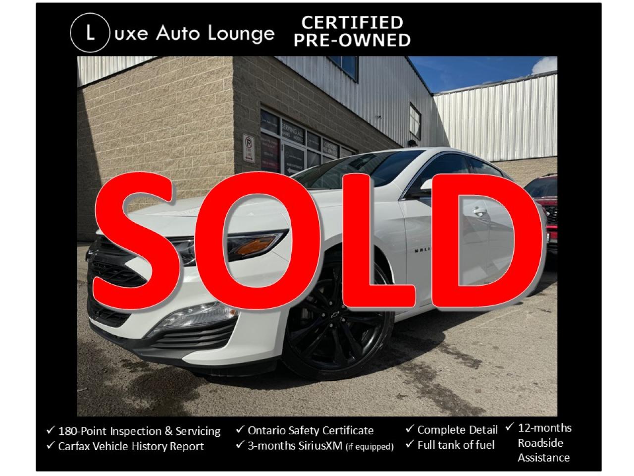 Used 2022 Chevrolet Malibu LT, LOW KM, BLACK PKG, HEATED SEATS, REMOTE START! for sale in Orleans, ON