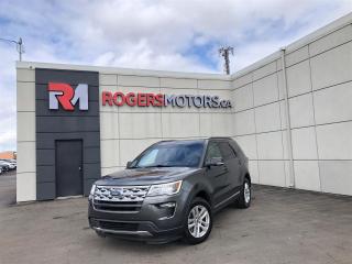 Limited Time Offer: Financing at 7.99% / 6 Months Payment Deferral / $0 Down Payment / Private Viewings Available / Appointments Preferred / Online Purchase and FREE Delivery Available / Curbside Pick Up Available<br><br>BLINDSPOT ASSIST / 7 PASSENGER / REVERSE CAMERA / PANORAMIC SUNROOF / BLUETOOTH / HEATED SEATS / REMOTE STARTER / SMART KEY / And More...<br><br>While walk-ins are welcome, we encourage scheduling appointments for a smoother and more personalized experience.<br><br>This 2019 Ford Explorer is equipped with luxury features including Sunroof, Power Windows, Power Locks, Heated Seats, Bluetooth Connectivity, Premium Sound System, and much more. Meticulously maintained, both the exterior and interior are in great condition. Prices are subject to taxes, certification, and licensing. Trade-ins are welcomed.<br><br>Financing Available For All Credit Types Starting at 7.99% O.A.C. Up To 6 Months Payment Deferral Available. Our financing options cater to individuals with good, bad, or no credit history. Additionally, we offer up to 6 months with no payments and completely open loans with no early repayment fees. Our streamlined credit application process ensures quick approvals. Same-day delivery options are also accessible.<br><br>Our state-of-the-art 10,000 square foot auto service center is staffed with licensed mechanics and is open to the public. From routine maintenance like oil changes and brake services to major repairs such as engine replacements, our service center caters to all automotive needs. Loaner vehicles are available for extended service requirements.<br><br>We are Oakvilles premier destination for rust proofing services. Schedule an appointment to protect your vehicle from corrosion.<br><br>Experience Excellence at Rogers Motors. Rogers Motors proudly stands as Oakvilles largest used car dealership, renowned for providing top-quality used vehicles including cars, trucks, SUVs, and minivans. Family-owned and operated since 2004, with over 10,000 vehicles sold, we are committed to delivering exceptional service.<br><br>At Rogers Motors, we prioritize customer satisfaction above all else. With a focus on love, honesty, integrity, and transparency, we strive to ensure that every guest leaves our dealership happier than when they arrived. With an average rating of 4.9/5 from over 1000 online reviews, we invite you to experience car shopping and service the way it should be.<br><br>Rogers Motors. Driving Happiness.  Visit us online at www.rogersmotors.ca