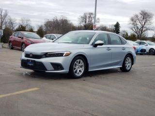 Used 2022 Honda Civic Sedan Touring, Sunroof, Leatherette, Heated Seats + Steering, Navi, Carplay + Android, Blind Spot & More! for sale in Guelph, ON