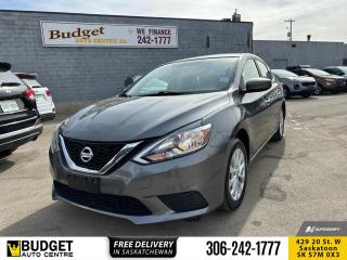 <b>Bluetooth,  Heated Seats,  Rear View Camera,  Air Conditioning,  Power Windows!</b><br> <br>    For a reliable, fuel efficient compact, this Nissan Sentra is a stylish, competitive car. This  2016 Nissan Sentra is for sale today. <br> <br>This Nissan Sentra completely redefines what an affordable car can be and proves the good life is well within reach. It has tasteful styling inside and out, advanced features youll love, and a huge interior with surprising luxuries. The drive is good too with a smooth, fuel-efficient drivetrain. See what youve been missing in this Nissan Sentra. This  sedan has 156,397 kms. Its  grey in colour  . It has a cvt transmission and is powered by a  130HP 1.8L 4 Cylinder Engine.  <br> <br> Our Sentras trim level is SV. This Sentra SV is a well-appointed sedan and a great value. It comes with an AM/FM CD/MP3 player with SiriusXM, a USB port, and an aux jack, Bluetooth streaming audio and hands-free phone system, premium cloth seats which are heated in front, a rearview camera, air conditioning, power windows, power doors with remote keyless entry, six airbags, and more. This vehicle has been upgraded with the following features: Bluetooth,  Heated Seats,  Rear View Camera,  Air Conditioning,  Power Windows. <br> <br>To apply right now for financing use this link : <a href=https://www.budgetautocentre.com/used-cars-saskatoon-financing/ target=_blank>https://www.budgetautocentre.com/used-cars-saskatoon-financing/</a><br><br> <br/><br> Buy this vehicle now for the lowest bi-weekly payment of <b>$100.96</b> with $0 down for 84 months @ 5.99% APR O.A.C. ( Plus applicable taxes -  Plus applicable fees   ).  See dealer for details. <br> <br><br> Budget Auto Centre has been a trusted name in the Automotive industry for over 40 years. We have built our reputation on trust and quality service. With long standing relationships with our customers, you can trust us for advice and assistance on all your automotive needs. </br>

<br> With our Credit Repair program, and over 250+ well-priced used vehicles in stock, youll drive home happy. We are driven to ensure the best in customer satisfaction and look forward working with you. </br> o~o
