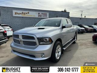 <b>Bluetooth,  SiriusXM,  Fog Lamps,  Aluminum Wheels,  Steering Wheel Audio Control!</b><br> <br>    Few vehicles have such broad appeal as a full-size pickup and the Ram 1500 is no exception. -Car and Driver This  2015 Ram 1500 is for sale today. <br> <br>The reasons why this Ram 1500 stands above the well-respected competition are evident: uncompromising capability, proven commitment to safety and security, and state-of-the-art technology. From the muscular exterior to the well-trimmed interior, this truck is more than just a workhorse. Get the job done in comfort and style with this Ram 1500. This  Crew Cab 4X4 pickup  has 279,719 kms. Its  silver in colour  . It has a 8 speed automatic transmission and is powered by a  395HP 5.7L 8 Cylinder Engine.   This vehicle has been upgraded with the following features: Bluetooth,  Siriusxm,  Fog Lamps,  Aluminum Wheels,  Steering Wheel Audio Control. <br> To view the original window sticker for this vehicle view this <a href=http://www.chrysler.com/hostd/windowsticker/getWindowStickerPdf.do?vin=1C6RR7MT7FS633044 target=_blank>http://www.chrysler.com/hostd/windowsticker/getWindowStickerPdf.do?vin=1C6RR7MT7FS633044</a>. <br/><br> <br>To apply right now for financing use this link : <a href=https://www.budgetautocentre.com/used-cars-saskatoon-financing/ target=_blank>https://www.budgetautocentre.com/used-cars-saskatoon-financing/</a><br><br> <br/><br><br> Budget Auto Centre has been a trusted name in the Automotive industry for over 40 years. We have built our reputation on trust and quality service. With long standing relationships with our customers, you can trust us for advice and assistance on all your automotive needs. </br>

<br> With our Credit Repair program, and over 250+ well-priced used vehicles in stock, youll drive home happy. We are driven to ensure the best in customer satisfaction and look forward working with you. </br> o~o