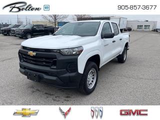 New 2024 Chevrolet Colorado WT - Apple CarPlay -  Android Auto - $265 B/W for sale in Bolton, ON