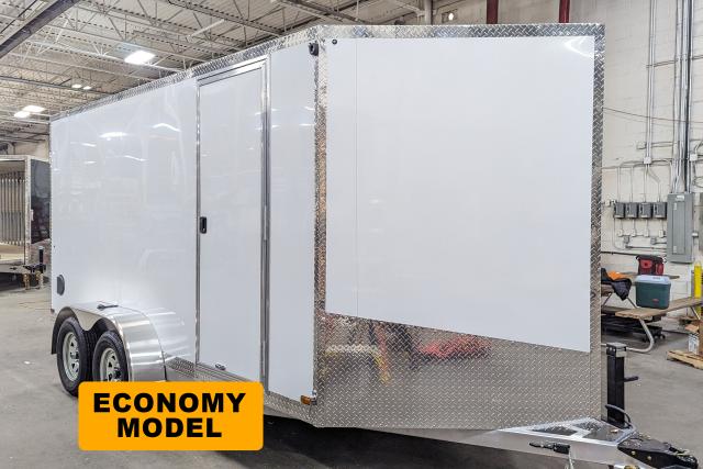 2024 Canadian Trailer Company 7x14 V-Nose Cargo Trailers Economy Model