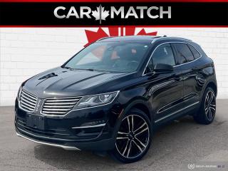 Used 2017 Lincoln MKC RESERVE / ROOF / NAV / LEATHER / NO ACCIDENTS for sale in Cambridge, ON