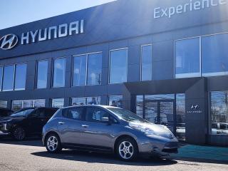 <p> This vehicle exudes quality! You cant go wrong with this dependable 2015 Nissan LEAF. Side Impact Beams, Right Side Camera, Rear Child Safety Locks, Outboard Front Lap And Shoulder Safety Belts -inc: Rear Centre 3 Point, Height Adjusters and Pretensioners, Low Tire Pressure Warning. </p> <p><strong> See What the Experts Say!</strong><br /> As reported by KBB.com: Do you stand in line to get the latest iDevice? Do you not just separate your recyclables, but sort them into glass, paper, and plastic, too? The 2015 Nissan Leaf appeals to eco-friendly early adopters who can live with its limitations, not a huge group, but a sought-after one. </p> <p><strong>Fully-Loaded with Additional Options</strong><br>Wheels: 17 Alloy, Variable Intermittent Wipers, Trip Computer, Transmission: Single Reduction Gear, Torsion Beam Rear Suspension w/Coil Springs, Tires: P215/50R17, Tire mobility kit, Tailgate/Rear Door Lock Included w/Power Door Locks, Strut Front Suspension w/Coil Springs, Streaming Audio.</p> <p><strong> Visit Us Today </strong><br> For a must-own Nissan LEAF come see us at Experience Hyundai, 15 Mount Edward Rd, Charlottetown, PE C1A 5R7. Just minutes away!</p>