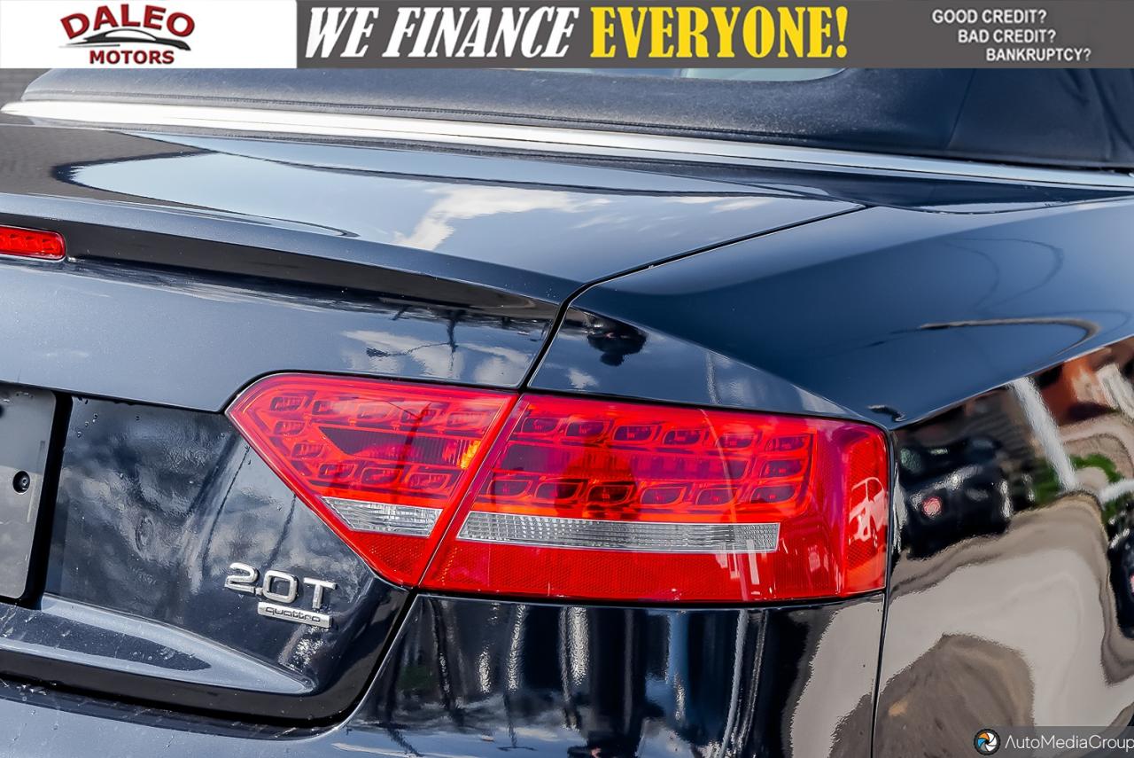 2012 Audi A5 Cabriolet / CONVERTIBLE /AWD/ H. SEATS Photo6