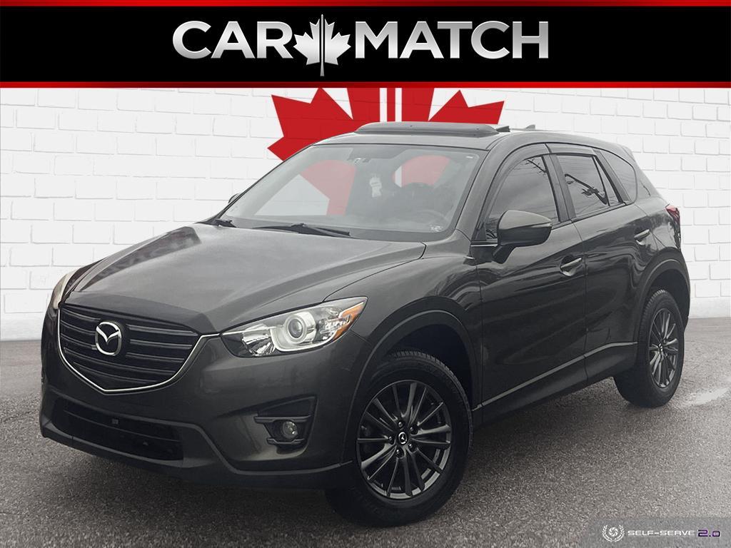 2016 Mazda CX-5 GS / LEATHER / BACK CAM / HTD SEATS / ROOF / NAV - Photo #1