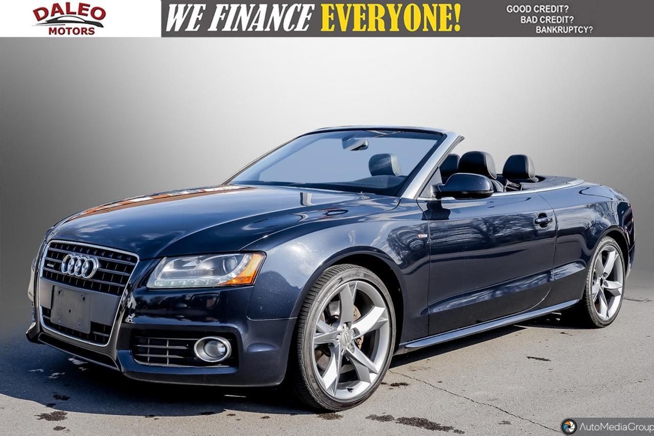 2012 Audi A5 Cabriolet / CONVERTIBLE /AWD/ H. SEATS