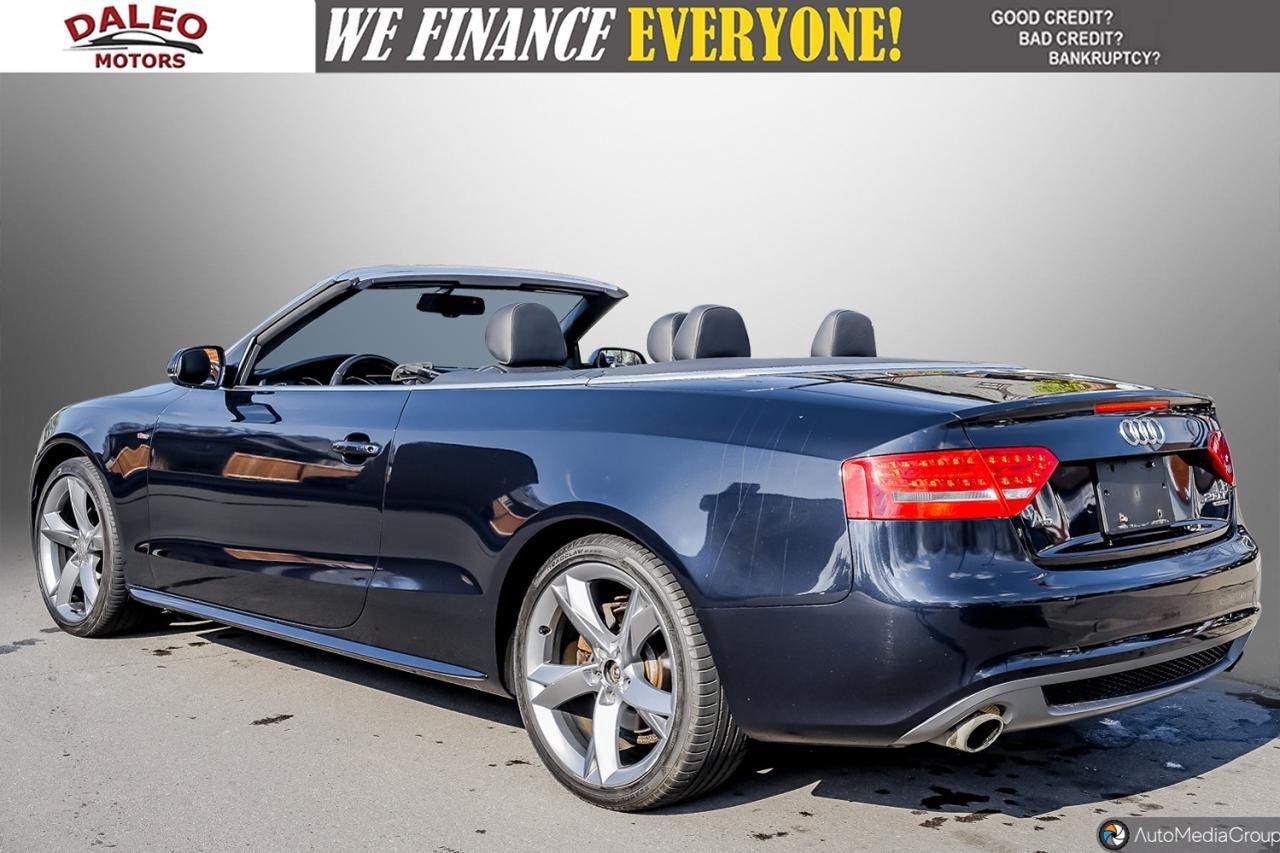 2012 Audi A5 Cabriolet / CONVERTIBLE /AWD/ H. SEATS