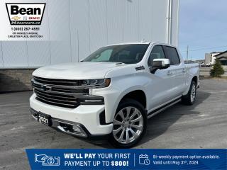 Used 2021 Chevrolet Silverado 1500 High Country DURAMAX 3.0L WITH REMOTE START/ENTRY, HEATED SEATS, HEATED STEERING WHEEL, VENTILATED SEATS, SUNROOF, HD SURROUND VISION for sale in Carleton Place, ON