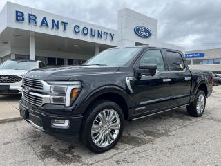 New 2024 Ford F-150 PLATINUM 4WD SUPERCREW 5.5' BOX for sale in Brantford, ON