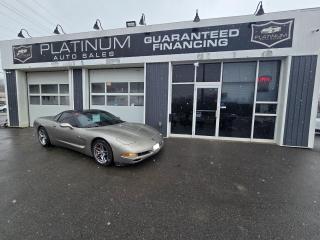 <p> </p>

<p><strong>1999 Chevrolet Corvette C5: Unleash the Legend with a Twist!</strong></p>

<p>Ahoy, speed aficionados! Behold the 1999 Chevrolet Corvette C5, a roaring testament to American automotive prowess. This V8-powered beast isn’t just a car; it’s a symphony of horsepower and style, all wrapped up in a sleek, aerodynamic package.</p>

<p><strong>Engine and Performance:</strong><br />
Under the hood, you’ll find a heart-pounding 5.7L V8 engine, ready to catapult you from 0 to 60 mph in a mere blink of an eye. Paired with a manual 6-speed transmission, this Corvette offers an exhilarating driving experience that puts you in full control of its 345 horsepower and 350 lb-ft of torque. It's not just a drive; it's a dance with the road.</p>

<p><strong>Design and Features:</strong><br />
The Corvette C5 is a head-turner, boasting a timeless design that screams sophistication and power. With its iconic pop-up headlights, curvaceous body, and sporty stance, this classic beauty demands attention wherever it goes. Slip into the leather-trimmed seats, grip the leather-wrapped steering wheel, and feel the thrill of the open road like never before.</p>

<p><strong>Why Choose the 1999 Chevrolet Corvette C5?</strong><br />
It’s simple. This isn’t just a car; it’s an experience. Whether you’re cruising down the highway or tearing up the track, the Corvette C5 delivers performance, style, and excitement in spades. Don’t just drive, embrace the legend.</p>

<p><strong>Disclaimer:</strong><br />
While we strive to provide accurate information, please note that vehicle specifications, features, and availability are subject to change without notice. Always consult with our sales team for the most up-to-date information.</p>

<p>Ready to make this legendary Corvette C5 yours? Contact us today and unleash the beast!</p>

<p>List of mods from previous owner – </p>

<p>Manual transmission</p>

<p>Stock engine</p>

<p>Borla axelback exhaust</p>

<p>Willwood Big brake kit</p>

<p>Matching rear disc upgrade</p>

<p>Bilstein DRM valved shocks</p>

<p>Hotchkins front and rear sway bars</p>

<p>C7 corvette wheels (OEM included)</p>

<p>Hankook tires still fresh</p>

<p>New wheel bearings</p>

<p>Other new misc parts</p>

<p>New parts in box not installed</p>

<p>ACT Clutch and flywheel</p>

<p>B&M short shifter</p>

<p>   Inquire for details @ 613-561-4857 (Call or Text) or Drop by the office @ 2212 Princess St, Kingston, Ontario - Platinum Auto Sales, Proudly Serving Kingston at our New Convenient Location to help serve you better!<br />
    Are you making payments for a vehicle you no longer want or need? We can get you out of that car and into a car you love. <br />
    Have you been to other dealerships and declined for a vehicle? We finance ALL credit situations and income types: Full time, Part time, Pension, Old Age Security, ODSP, Ontario Works, Child Tax and even Cash Income. Good credit, bad credit, no credit? Bankruptcy or Consumer Proposal? Your approved! <br />
    Top Tier Extended Warranty & Gap Insurance Protection Packages! Come see the Platinum team and let us take the stress out of buying your next car. <br />
    Platinum Auto Sales Kingston - Call or Txt 613-561-4857 Come into the office at 2212 Princess St, Kingston The Home of Guaranteed Financing **(O.A.C. and/or down payment may be required).<br />
$699 Certification Fee Includes 30 Day Guarantee, inquire for details.  <br />
    If opting to not purchase certified, please consider the following *This Vehicle is not driveable and not certified, Certification is available for $699, in which case the vehicle is then Fit and Driveable, inquire for details.<br />
    Please contact a sales representative to ensure options are exactly as stated. It is rare but sometimes the vin decoder makes errors.</p>