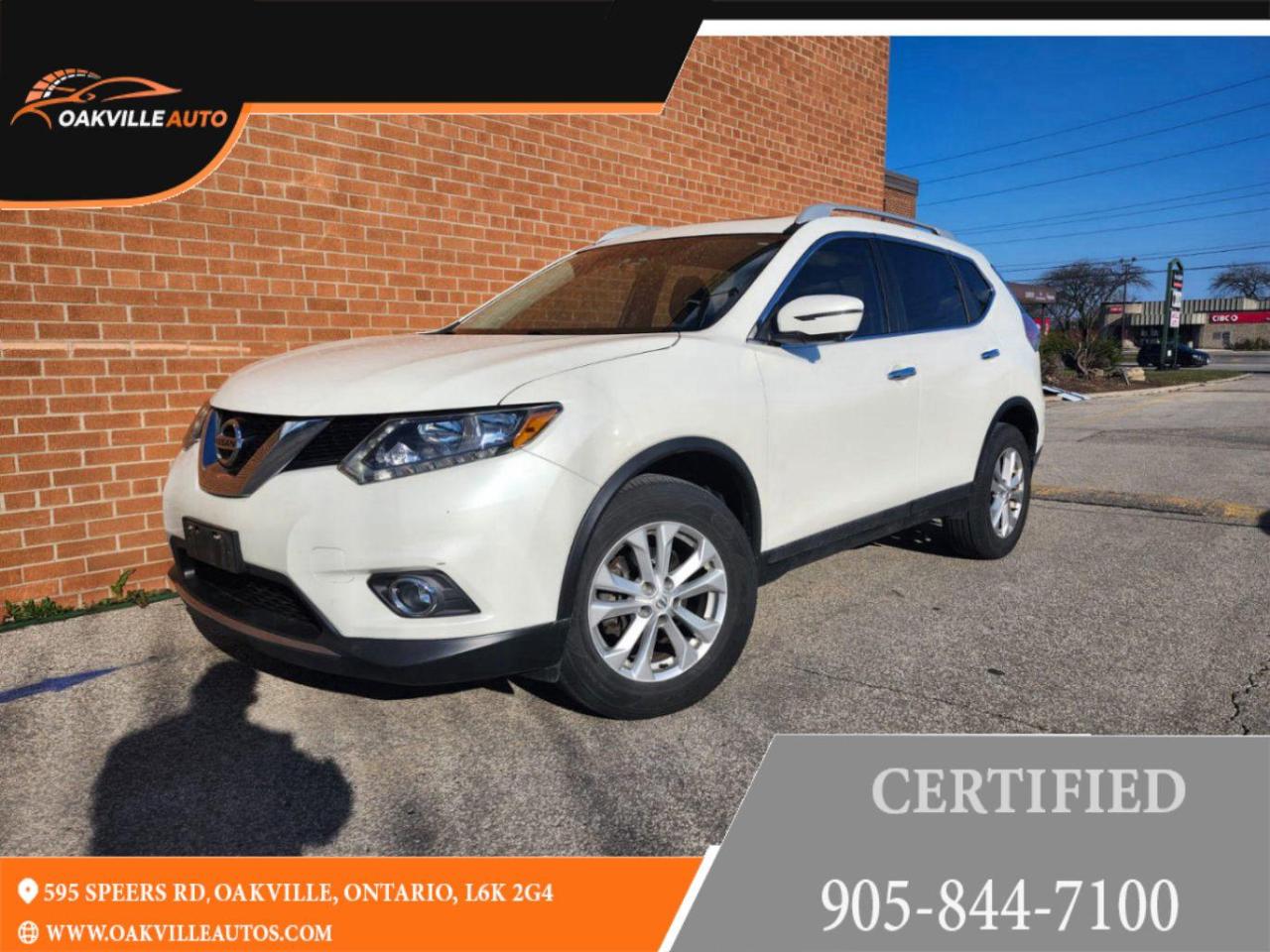 Used 2016 Nissan Rogue SV, AWD, leather, Pano Roof, Navi for sale in Oakville, ON