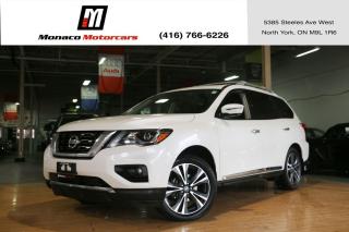 Used 2017 Nissan Pathfinder PLATINUM 4WD - PANO|NAVI|CAMERA|BLINDSPOT for sale in North York, ON