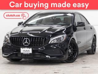 Used 2018 Mercedes-Benz CLA-Class 250 4Matic AWD w/ Apple CarPlay, Rearview Cam, Dual Zone A/C for sale in Toronto, ON