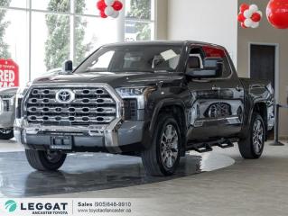 Used 2022 Toyota Tundra Hybrid 4x4 Crewmax Platinum Hybrid for sale in Ancaster, ON