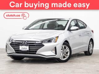 Used 2019 Hyundai Elantra Preferred w/ Apple CarPlay & Android Auto, A/C, Rearview Cam for sale in Toronto, ON
