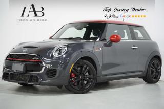 This Beautiful 2019 Mini John Cooper Works is a local Ontario vehicle  known for its spirited performance and distinctive styling. The JCW variant is designed to deliver an exhilarating driving experience with its sport-tuned suspension, upgraded brakes, and responsive steering.

Key Features Includes:

- John Cooper Works
- Back up Camera
- Rear Sensors
- Bluetooth
- Panoramic Sunroof
- Front Heated Seats
- Mini Assist
- Cruise Control
- Traction Control
- Red Brake Calipers
- Sport Exhaust

NOW OFFERING 3 MONTH DEFERRED FINANCING PAYMENTS ON APPROVED CREDIT. 

Looking for a top-rated pre-owned luxury car dealership in the GTA? Look no further than Toronto Auto Brokers (TAB)! Were proud to have won multiple awards, including the 2023 GTA Top Choice Luxury Pre Owned Dealership Award, 2023 CarGurus Top Rated Dealer, 2024 CBRB Dealer Award, the Canadian Choice Award 2024,the 2024 BNS Award, the 2023 Three Best Rated Dealer Award, and many more!

With 30 years of experience serving the Greater Toronto Area, TAB is a respected and trusted name in the pre-owned luxury car industry. Our 30,000 sq.Ft indoor showroom is home to a wide range of luxury vehicles from top brands like BMW, Mercedes-Benz, Audi, Porsche, Land Rover, Jaguar, Aston Martin, Bentley, Maserati, and more. And we dont just serve the GTA, were proud to offer our services to all cities in Canada, including Vancouver, Montreal, Calgary, Edmonton, Winnipeg, Saskatchewan, Halifax, and more.

At TAB, were committed to providing a no-pressure environment and honest work ethics. As a family-owned and operated business, we treat every customer like family and ensure that every interaction is a positive one. Come experience the TAB Lifestyle at its truest form, luxury car buying has never been more enjoyable and exciting!

We offer a variety of services to make your purchase experience as easy and stress-free as possible. From competitive and simple financing and leasing options to extended warranties, aftermarket services, and full history reports on every vehicle, we have everything you need to make an informed decision. We welcome every trade, even if youre just looking to sell your car without buying, and when it comes to financing or leasing, we offer same day approvals, with access to over 50 lenders, including all of the banks in Canada. Feel free to check out your own Equifax credit score without affecting your credit score, simply click on the Equifax tab above and see if you qualify.

So if youre looking for a luxury pre-owned car dealership in Toronto, look no further than TAB! We proudly serve the GTA, including Toronto, Etobicoke, Woodbridge, North York, York Region, Vaughan, Thornhill, Richmond Hill, Mississauga, Scarborough, Markham, Oshawa, Peteborough, Hamilton, Newmarket, Orangeville, Aurora, Brantford, Barrie, Kitchener, Niagara Falls, Oakville, Cambridge, Kitchener, Waterloo, Guelph, London, Windsor, Orillia, Pickering, Ajax, Whitby, Durham, Cobourg, Belleville, Kingston, Ottawa, Montreal, Vancouver, Winnipeg, Calgary, Edmonton, Regina, Halifax, and more.

Call us today or visit our website to learn more about our inventory and services. And remember, all prices exclude applicable taxes and licensing, and vehicles can be certified at an additional cost of $699.