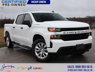 Odometer is 52597 kilometers below market average!

Summit White 2020 Chevrolet Silverado 1500 Custom 4D Crew Cab 4WD
6-Speed Automatic Electronic with Overdrive EcoTec3 5.3L V8


Did this vehicle catch your eye? Book your VIP test drive with one of our Sales and Leasing Consultants to come see it in person.

Remember no hidden fees or surprises at Jim Wilson Chevrolet. We advertise all in pricing meaning all you pay above the price is tax and cost of licensing.