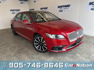 Used 2020 Lincoln Continental RESERVE | V6 | AWD | LEATHER | PANO ROOF | NAV for sale in Brantford, ON