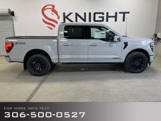 New 2024 Ford F-150 LARIAT FX4 w/Pro Power Onboard, Blk Appearance and Blk Seat Pkgs for sale in Moose Jaw, SK