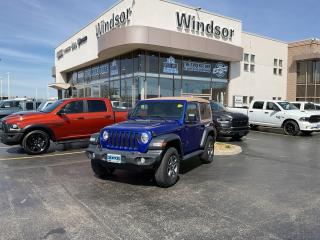 Used 2020 Jeep Wrangler SPORT BLACK & TAN EDITION | 3.6L | LOW KM for sale in Windsor, ON