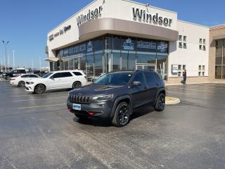 Used 2019 Jeep Cherokee TRAILHAWK ELITE | DUAL ROOF | NAV | LEATHER | LOW for sale in Windsor, ON