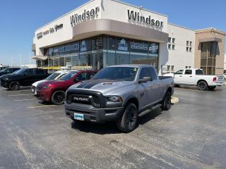 Used 2022 RAM 1500 Classic WARLOCK QUAD CAB 4X4 | TECH PKG | LOW KM | HEATED for sale in Windsor, ON