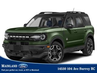 New 2024 Ford Bronco Sport Outer Banks for sale in Surrey, BC