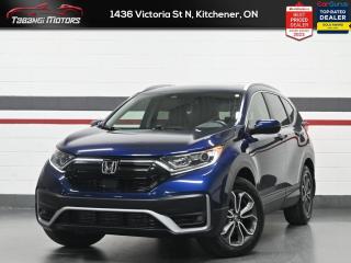<b>Apple Carplay, Android Auto, Front and Rear Heated Seats, Heated Steering wheel,  Lane Watch Camera,  Memory Seat, Forward Collision Assist, Adaptive Cruise Control, Lane Keep Assist, Remote Start!<br>  <br></b><br>  Tabangi Motors is family owned and operated for over 20 years and is a trusted member of the UCDA. Our goal is not only to provide you with the best price, but, more importantly, a quality, reliable vehicle, and the best customer service. Serving the Kitchener area, Tabangi Motors, located at 1436 Victoria St N, Kitchener, ON N2B 3E2, Canada, is your premier retailer of Preowned vehicles. Our dedicated sales staff and top-trained technicians are here to make your auto shopping experience fun, easy and financially advantageous. Please utilize our various online resources and allow our excellent network of people to put you in your ideal car, truck or SUV today! <br><br>Tabangi Motors in Kitchener, ON treats the needs of each individual customer with paramount concern. We know that you have high expectations, and as a car dealer we enjoy the challenge of meeting and exceeding those standards each and every time. Allow us to demonstrate our commitment to excellence! Call us at 905-670-3738 or email us at customercare@tabangimotors.com to book an appointment. <br><hr></hr>CERTIFICATION: Have your new pre-owned vehicle certified at Tabangi Motors! We offer a full safety inspection exceeding industry standards including oil change and professional detailing prior to delivery. Vehicles are not drivable, if not certified. The certification package is available for $595 on qualified units (Certification is not available on vehicles marked As-Is). All trade-ins are welcome. Taxes and licensing are extra.<br><hr></hr><br> <br><iframe width=100% height=350 src=https://www.youtube.com/embed/80Qd_QgruQk?si=SRVe27myyT7R6t6v title=YouTube video player frameborder=0 allow=accelerometer; autoplay; clipboard-write; encrypted-media; gyroscope; picture-in-picture; web-share referrerpolicy=strict-origin-when-cross-origin allowfullscreen></iframe><br><br><br><br>   With car-like handling and excellent fuel efficiency, this capable and comfort 2021 Honda CR-V is the total package. This  2021 Honda CR-V is for sale today in Kitchener. <br> <br>This stylish 2021 Honda CR-V has a spacious interior and car-like handling that captivates anyone who gets behind the wheel. With its smooth lines and sleek exterior, this gorgeous CR-V has no problem turning heads at every corner. Whether youre a thrift-store enthusiast, or a backcountry trail warrior with all of the camping gear, this practical Honda CR-V has got you covered! This low mileage  SUV has just 31,357 kms. Its  blue in colour  . It has a cvt transmission and is powered by a  190HP 1.5L 4 Cylinder Engine.  This unit has some remaining factory warranty for added peace of mind. <br> <br> Our CR-Vs trim level is SUV. Ramping up the luxury, this EX-L trim has heated leather seats in front and back, a heated steering wheels, memory settings for the drivers seat, an auto dimming rear view mirror, a power tailgate with programmable height, woodgrain interior, a moonroof, automatic high and low beam headlights, dual-zone automatic climate control, remote start, heated seats, LED daytime running lights, heated power mirrors, and aluminum wheels. Keeping you connected is an infotainment system that includes a 7 inch touchscreen with HondaLink, HomeLink home remote system, HandsFreeLink bilingual Bluetooth, Apple CarPlay, Android Auto, SiriusXM, a rear view camera, and a 6 speaker sound system. Helping you drive and keeping you safe is automatic collision mitigation braking, forward collision warning, lane departure warning, road departure mitigation, and lane keep assist, and a blind spot display.<br><br> <br>To apply right now for financing use this link : <a href=https://kitchener.tabangimotors.com/apply-now/ target=_blank>https://kitchener.tabangimotors.com/apply-now/</a><br><br> <br/><br><hr></hr>SERVICE: Schedule an appointment with Tabangi Service Centre to bring your vehicle in for all its needs. Simply click on the link below and book your appointment. Our licensed technicians and repair facility offer the highest quality services at the most competitive prices. All work is manufacturer warranty approved and comes with 2 year parts and labour warranty. Start saving hundreds of dollars by servicing your vehicle with Tabangi. Call us at 905-670-8100 or follow this link to book an appointment today! https://calendly.com/tabangiservice/appointment. <br><hr></hr>PRICE: We believe everyone deserves to get the best price possible on their new pre-owned vehicle without having to go through uncomfortable negotiations. By constantly monitoring the market and adjusting our prices below the market average you can buy confidently knowing you are getting the best price possible! No haggle pricing. No pressure. Why pay more somewhere else?<br><hr></hr>WARRANTY: This vehicle qualifies for an extended warranty with different terms and coverages available. Dont forget to ask for help choosing the right one for you.<br><hr></hr>FINANCING: No credit? New to the country? Bankruptcy? Consumer proposal? Collections? You dont need good credit to finance a vehicle. Bad credit is usually good enough. Give our finance and credit experts a chance to get you approved and start rebuilding credit today!<br> o~o