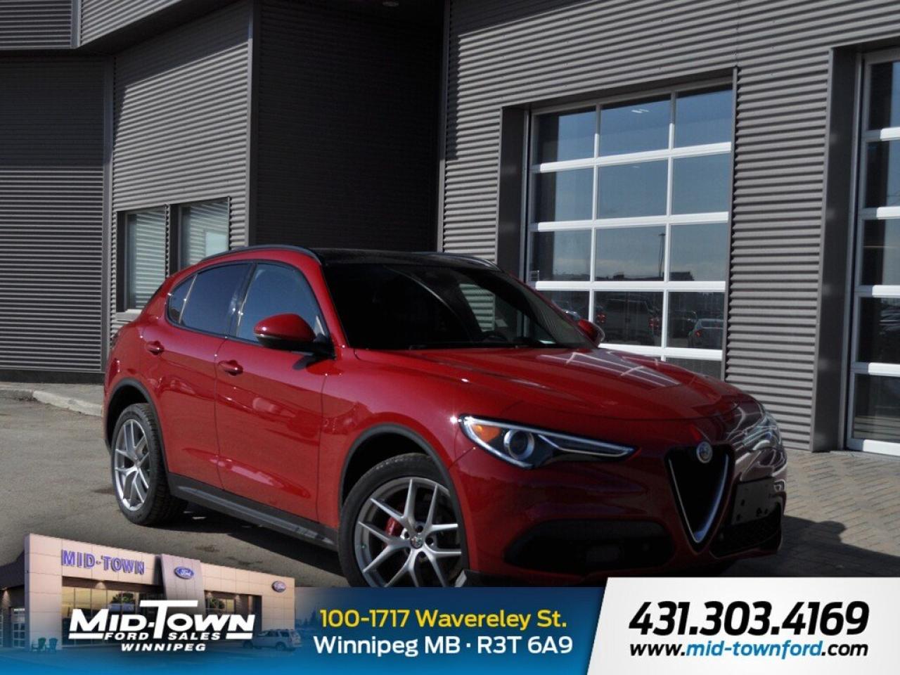 Used 2018 Alfa Romeo Stelvio Ti Sport | AWD | Back up Camera | Heated mirrors for sale in Winnipeg, MB