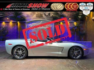 Used 2007 Chevrolet Corvette Twin Turbo 6 M/T Convertible - Htd Lthr, HUD, Bose for sale in Winnipeg, MB