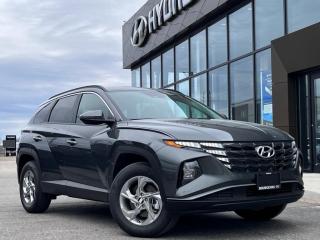 <b>Heated Seats,  Apple CarPlay,  Android Auto,  Heated Steering Wheel,  Adaptive Cruise Control!</b><br> <br> <br> <br>  Highways, byways, urban sprawls, and remote expanses, this 2024 Hyundai Tucson does it all with ease and grace. <br> <br>This 2024 Hyundai Tucson was made with eye for detail. From subtle surprises to bold design features, every part of this 2024 Hyundai Tucson is a treat. Stepping into the interior feels like a step right into the future with breathtaking technology and luxury that will make your smartphone jealous. Add on an intelligently capable chassis and drivetrain and you have the SUV of the future, ready for you today.<br> <br> This amazon grey SUV  has a 8 speed automatic transmission and is powered by a  187HP 2.5L 4 Cylinder Engine.<br> <br> Our Tucsons trim level is Preferred. This amazing crossover SUV features a full-time all-wheel-drive system, and is decked with a great number of standard features such as heated front seats, a heated leather-wrapped steering wheel, proximity keyless entry with push button start, remote engine start, and a 10.25-inch infotainment screen bundled with Apple CarPlay and Android Auto, with a 6-speaker audio system. Occupant safety is assured, thanks to adaptive cruise control, blind spot detection, lane keep assist with lane departure warning, forward collision avoidance with pedestrian and cyclist detection, and a rear view camera. Additional features include LED headlights with automatic high beams, towing equipment with trailer sway control, and even more. This vehicle has been upgraded with the following features: Heated Seats,  Apple Carplay,  Android Auto,  Heated Steering Wheel,  Adaptive Cruise Control,  Blind Spot Detection,  Lane Keep Assist. <br><br> <br>To apply right now for financing use this link : <a href=https://www.bourgeoishyundai.com/finance/ target=_blank>https://www.bourgeoishyundai.com/finance/</a><br><br> <br/>    6.99% financing for 96 months.  Incentives expire 2024-05-31.  See dealer for details. <br> <br>Drive with Confidence! At Bourgeois Auto Group, we go beyond selling cars. With over 75 years of delivering extraordinary automotive experiences, were here for you at our showrooms, on the road, or even at your home in Midland Ontario, Simcoe County, and Central Ontario. Experience the convenience of complementary enclosed trailer delivery. <br><br>Why Choose Bourgeois Auto Group for your next vehicle? Whether youre seeking a new or pre-owned vehicle, searching for a qualified repair center, or looking for vehicle parts, we have the answer. Explore our extensive selection of over 25 brand manufacturers and 200+ Pre-owned Vehicles. As we constantly adapt to meet customers needs and stay ahead of the competition, we invest in modern technology to stay on the cutting edge.  Our strategic programs and tools use current market data to price our vehicles competitively and ensure you get the best deal, not just on the new car but also on your trade-in. <br><br>Request your free Live Market analysis report and save time and money. <br><br>SELL YOUR CAR to us! Regardless of make, model, or condition, we buy cars with no purchase necessary. <br><br> Come by and check out our fleet of 30+ used cars and trucks and 50+ new cars and trucks for sale in Midland.  o~o